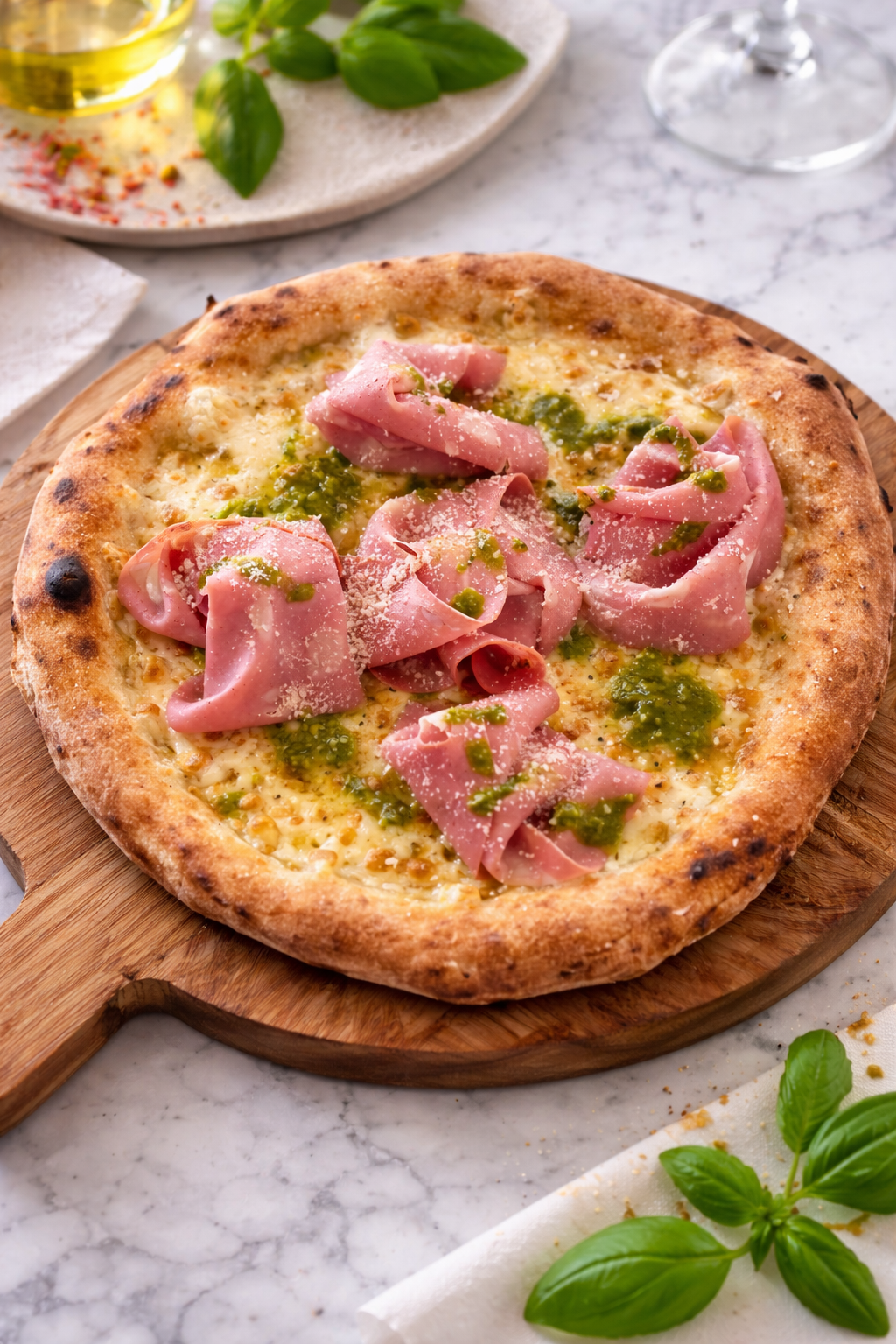 Gourmet pizza with refined flavours — home pizzaiolo Costa Blanca
